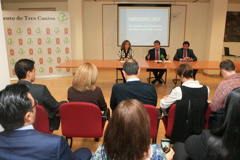 Presupuestos 2017 Ayuntamiento de Tres Cantos