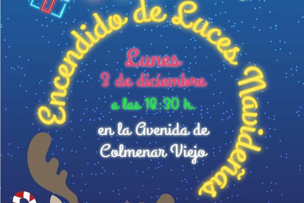 Encendido luces de Navidadd