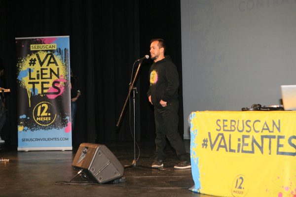 El Langui en la Jornada contra el acoso escolar
