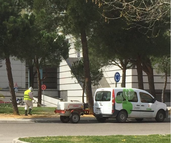 Uso de glifosato en Tres Cantos