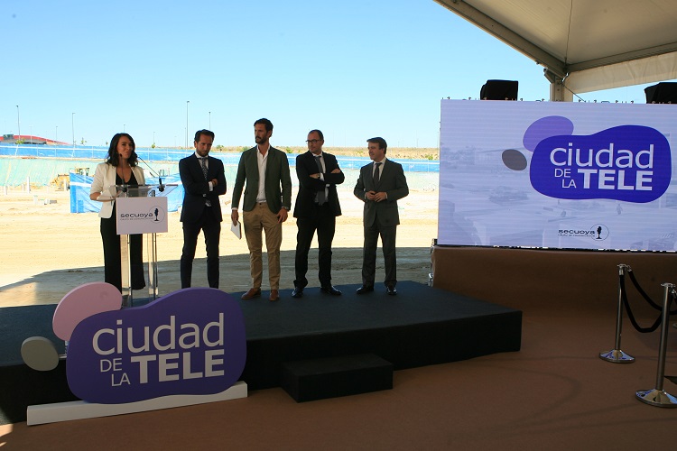 Primera piedra Grupo Secuoya en Tres Cantos
