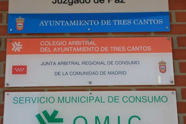 Área Consumo Ayuntamiento Tres Cantos
