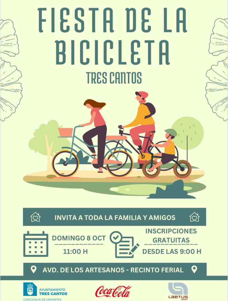 Fiesta de la Bicicleta en Tres Cantos