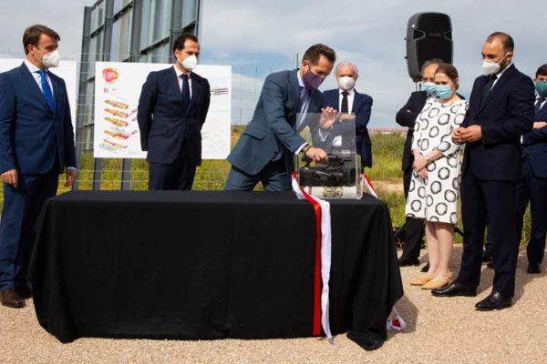 Primera piedra fase II y III Madrid Content City en Tres Cantos