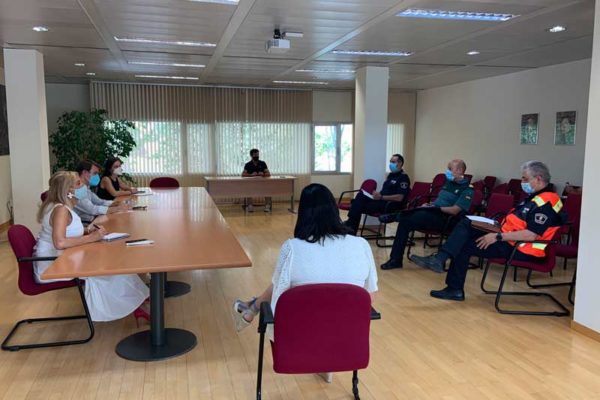 Reunión Equipo Seguimiento COVID-19 Ayuntamiento de Tres Cantos
