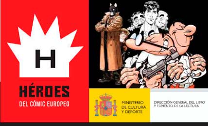 Exposición: Héroes del cómic europeo