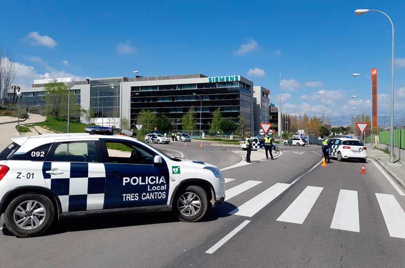 Vigilancia y control de las restricciones de movilidad