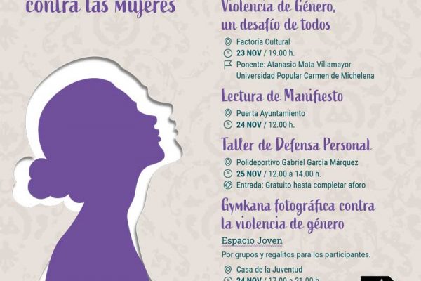 Día internacional de la eliminación de la violencia contra la mujer en Tres Cantos