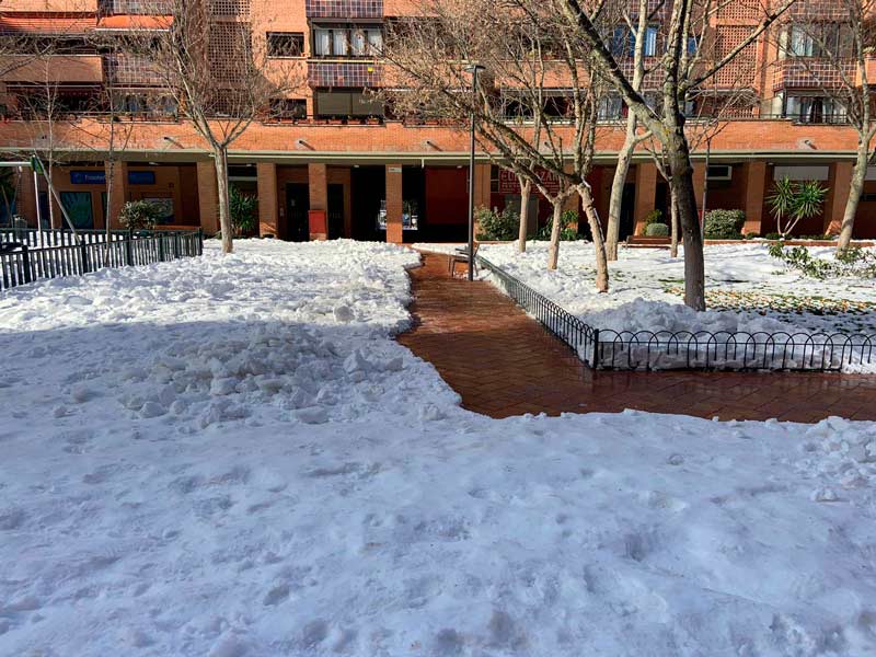 Limpieza Nieve