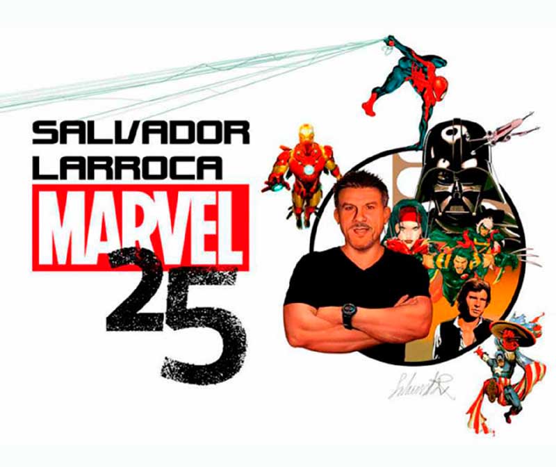 Exposición bibliográfica: Salvador Larroca. 25 años en Marvel