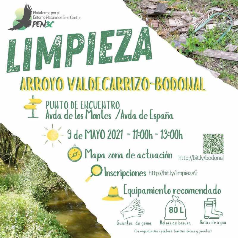 Limpieza bosque ribera Arroyo Valdecarrizo