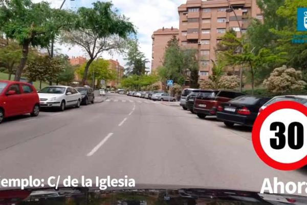 Nuevos límites de velocidad en Tres Cantos