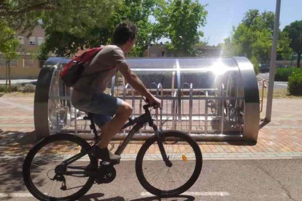 Nuevos aparcamientos de bicicletas automatizados en Tres Cantos