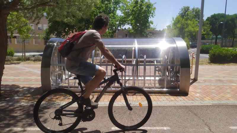 Nuevos aparcamientos de bicicletas automatizados en Tres Cantos