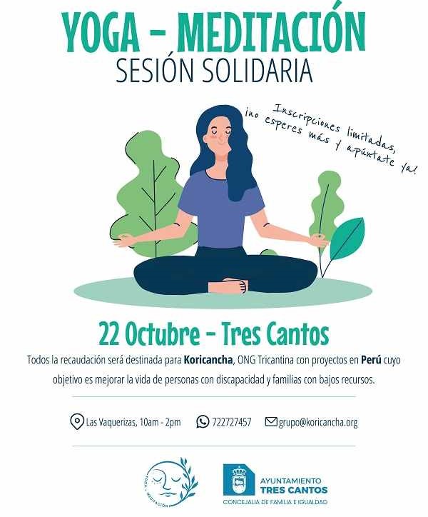 Sesión solidaria Yoga - Meditación