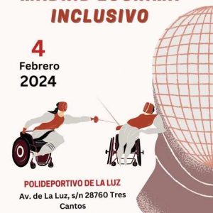 I Campeonato de Madrid de Esgrima inclusivo
