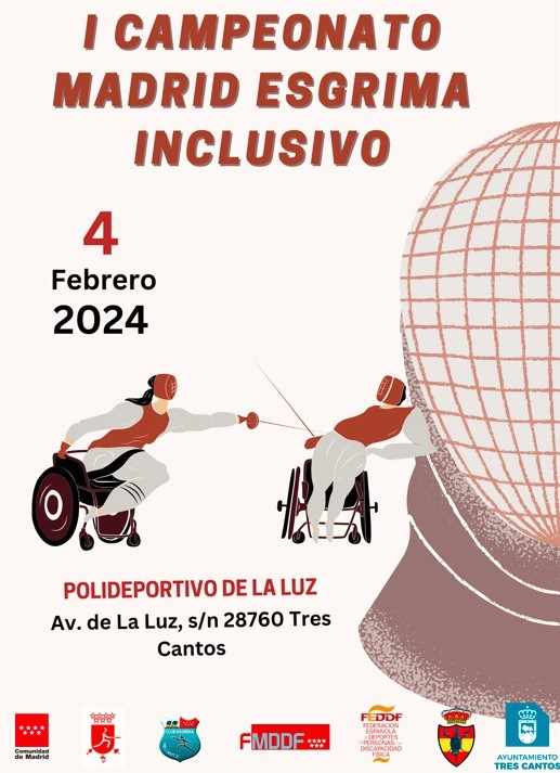 I Campeonato de Madrid de Esgrima inclusivo