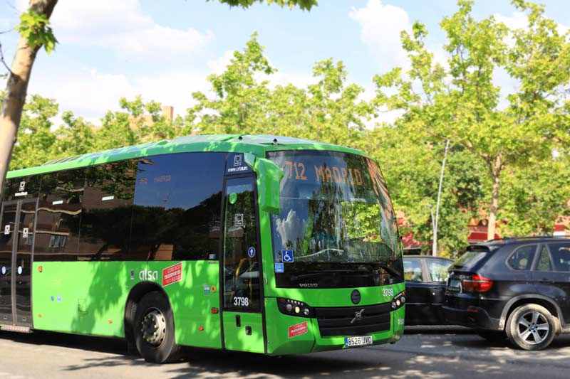Mejoras en el servicio de autobuses de Tres Cantos linea 712