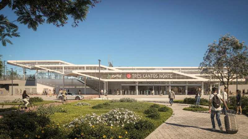 Nueva estación de cercanías Tres Cantos Norte