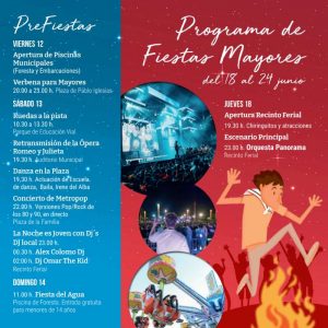Fiestas Patronales de San Juan 2026