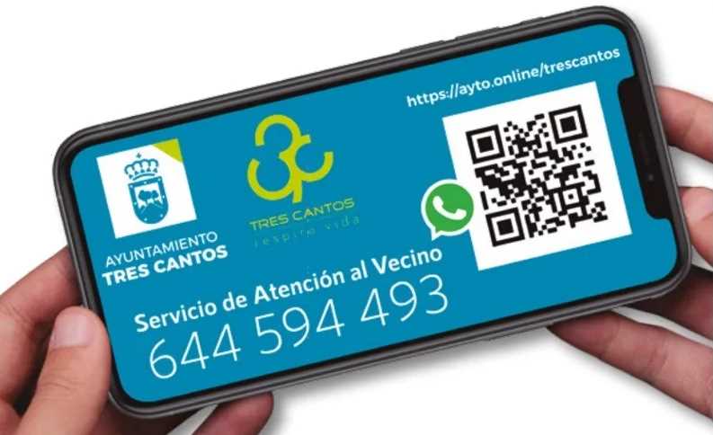 Casi 16.000 tricantinos ya utilizan el WhatsApp de Atención al Vecino, que supera las 160.000 interacciones