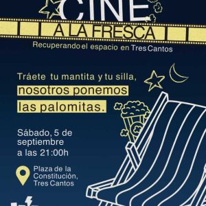 Nueva sesión de cine a la fresca en Tres Cantos