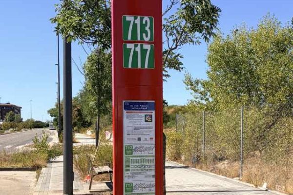 Las líneas 713 y 717 amplían su recorrido para mejorar el servicio de transporte público en la zona norte